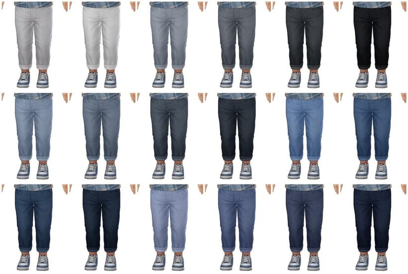 Галерея мода Комплект JEANS & SNEAKS #1